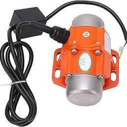 Single Phase Vibrating Motor, Aluminum Alloy IP66 Protected Vibration Motor Adjustable Eccentric Angle for Machine Appliances (40W)-30