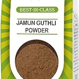 Yuvika Jamun Guthli Powder - Syzygium Cumini - Eugenia Jambolana Seeds - Blackberry Seeds Powder 250 Grams.-image-92