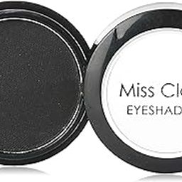 Miss Claire Single Eyeshadow, 0824 Black, 2 G Matte & Shimmery Finish - Cream-38