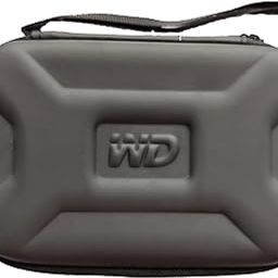 Hard Disk Cover, HDD Pouch case Wallet for 2.5" External HDD Cover WD Seagate Slim Sony Dell Toshiba-Zigzag Black-8