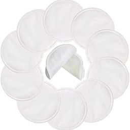 ANTIL'S Reuseable & Washable Maternity Nursing Breast Pad for Feeding Mothers (18 Pieces) White-picture-13