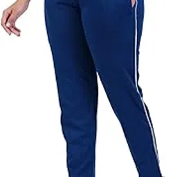 guide Women Cotton Regular Fit Track Pants (Pack of 1) (GF_W_44_Pant_Blue-S)-picture-3