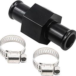 LOOM TREE® Water Temp Meter Adapter Aluminum For Motorcycle Parts Replacement 24Mm | 1 Piece Water Temperature Meter Induction Connector 2 Pieces Fixing Clamps-picture-4