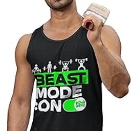Sleeveless Cotton Vest for Men | 100% Cotton | Gym, Sports & Innerwear | Quick Drying, Body-Hugging Fit | Stylish & Comfortable Baniyan-image-26