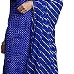 Women's Georgette Printed Straight Kurta and Pant with Dupatta Set (RRRRR6400)-image-41
