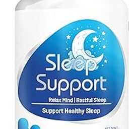 Sleep Support Relax Mind, Restful Sleep Support Healthy Sleep 60 Veg Capsules-image-69