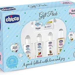Chicco Baby Moments Baby Caring Gift Pack (Blue) with 7 Baby Skincare & Haircare Products | Baby Care Gift Set for Newborn Baby Shower, New Parents, and Birthdays | Phenoxyethanol Free-image-42