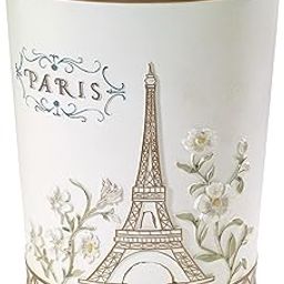 Avanti Linens Paris Botanique Wastebasket, Multicolor-11