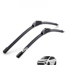 RYU7® All Season Frameless/Soft Wiper Blades Fits For Tata Altroz 24"/600mm+16"/400mm(Pack of 2)-18