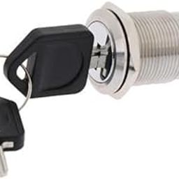 UJEAVETTE 3x 19mm Two Tranches key Rotary Control SPDT Latching Pushbutton Switch-image-38