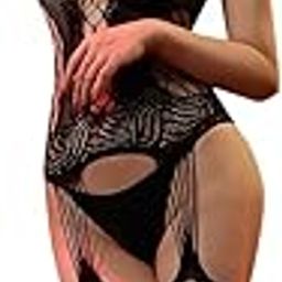 [Indian Luxury Charm] Transparent Lace Bodysuit - Hand-embroidered Shape Design Secret Gift for Couples on Holidays (Suitable for 40-70 kg) Hollow Design Hand-torn-image-28