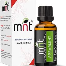 MNT Spearmint Essential Oil 100% Pure, Natural & Undiluted Therapeutic Grade oil for Hair, Skin, Body & Aromatherapy (15ML)-picture-27