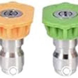 Aimex Multiple Degree Washer Spray Nozzle Tips Quick Pressure Washer Nozzle, 1/4",Pack of 4-image-12