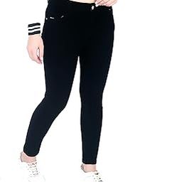 High Waist Skinny Fit Jeans for Women, Girls- Slim and Stretchable Denim Trousers with Single Button and Ankle Length - Perfect for Regular Wear!-image-19