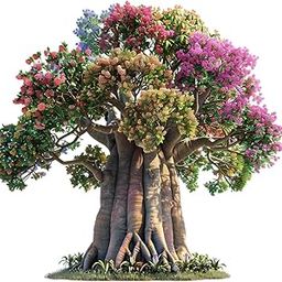 Trendy Self-Adhesive Tree Wall Sticker (45x45 cm) – Modern Peel & Stick Home Décor for Living Room, Bedroom & Hall – PVC Vinyl Wall Art – (Pack of 1), EDWS_1003-image-21