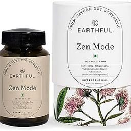 Earthful Melatonin Supplement 8mg For Deep Sleep | With Ashwagandha, Valerian Root & Chamomile Extract |100% Plant-Based, Non-Addictive Formula for Men, Women - 30 Capsules-12