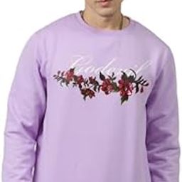 Design Printed for Casual Patterned Round Neck Pullover Sweatshirt Men's.-image-24