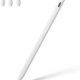 Stylus Pen for iPad 10th 9th 8th 7th 6th Generation, iPad Pro 12.9 11 inch, iPad Air 5th 4th 3rd Gen iPad mini 6 5 for Apple Pencil Alternative, iPencil Lapiz Palm Rejection Tilt Sensitivity (White)-1