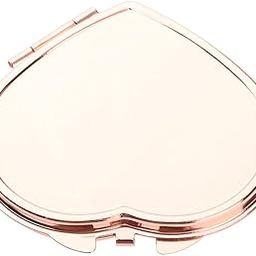 T.O.G. Heart Shaped Mini Portable Pocket Vanity Mirror Travel Makeup Double Side-6