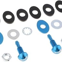 Losa Car Vehicle Windshield Spray Nozzle On Front Hood Wiper Washer Spray Blue-8