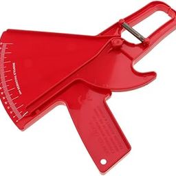 CALANDIS™ Body Fat Tester Caliper Slim Health Measure Skinfold Tester Caliper Analyzer Red | Body Mass Monitors & Scales | Fitness Technology | Fitness Running & Yoga-picture-20