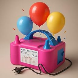 Storio Acrylonitrile Butadiene Styrene High-Power Electric Balloon Inflator With Dual Nozzles - Ideal For Wedding Parties, Multi-Color,1 Piece-22