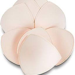 Bra Inserts 4 Pairs, Bra Pads Sewed Stitched Removable for Sports Bra B/C,C/D & D/E Cup Optional-picture-13
