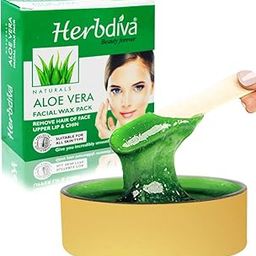 Katori Facial Wax Aloe Vera, 80G | For Upper Lip, Facial Hair - Women-picture-52