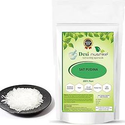 Desi Nushke Sat Podina - Menthol Crystal - Peppermint - 100 GM - Pudina Sat-image-62