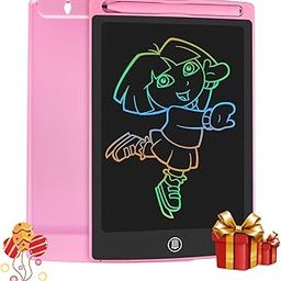 HOMESTEC LCD Color Writing Tablet, Digital Whiteboard for Noting Reminders Write or Drawing (8.5 Inches, Pink)-16