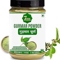 7HerbMaya Pure Natural Gurmar Powder Gymnema Sylvestre Good for Diabetic & Gut Health | Gurmar Supports Healthy Sugar Levels | Helps Manage Cravings & Metabolism | Powder for Daily Wellness (400g)-image-59