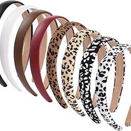Print Headbands for Women Cute Hair Accessories for Girls,8 Pcs Multicolor-picture-26