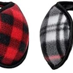 Adjustable Ear Muffs Soft and Warm Earmuffs for Men Women Winter Wear 2 pcs-image-12