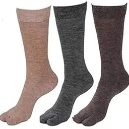 magic Men's Angora Winter Warm Woolen Calf Length Socks (FREE SIZE)-(Pack of 03)-picture-0
