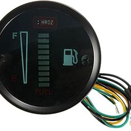 UniMarket® Automobile Motorcycle Modified Fuel Meter LED Display Fuel Level Gauge Automobile Motorcycle Universal 52MM DC Boat Truck RV'$-picture-18