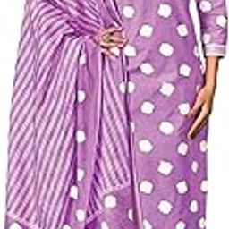 Women’s Pure Cotton Fabric Printed Unstitched Kurta with Bottom & Dupatta 3 Piece Set-image-11