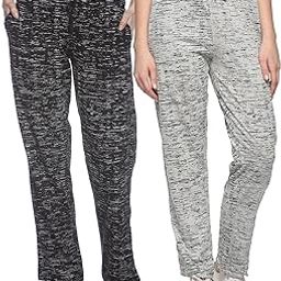 Women's Cotton Track Pants (Pack of 2)-image-97