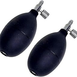 Raindrop World BP Bulb With Valve for Sphygmomanometer black Silicon Bulb (pack of 2)-56
