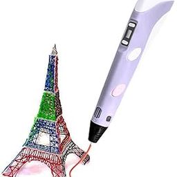 3IDEA 2024 Upgraded 3D Pen - Purple Smart & Intelligent Drawing doodler 3D-Pen for Teens, Adults & Creators-24