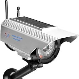 Dummy Dome Camera, Realistic Wiring Adjustable Bracket Dummy Camera for Parking Lots for Libraries-picture-13