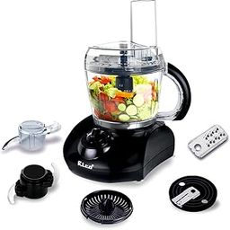 Rico 400 Watts Japanese Technology Mini Food Processor Atta Maker for Kitchen | 1 Year Warranty | Dough Kneader, Chopper, Shredder & Juicer | Black-31