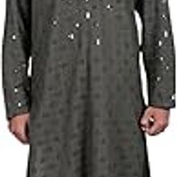 Men Casual Printed Kurta Pajaama Multicolour-image-35