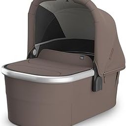 UPPAbaby Bassinet V3 - Compatible with Vista, Cruz, Ridge, Minu Strollers - Overnight Sleep Solution - Mattress, Sheet and Bug Shield Included - Theo (Dark Taupe/Silver Frame)-image-96