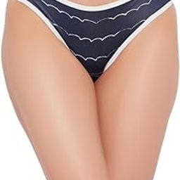 Polyamide Women's Low Waist Printed Bikini Panty-picture-5