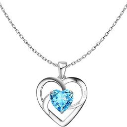 925 Silver Stylish Love Knot Heart Pendant Necklace For Women | 92.5 Sterling Silver & Stunning Shine | Lovely Gift-image-84