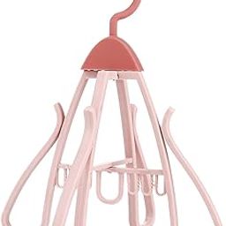 Bnf® Shoe Hanging Hook Balcony Bathroom Home Rotating Space Saving Shoe Organizer Pink|Home & Garden|Household Supplies & Cleaning|Home Organization|Shoe Organizers-image-97