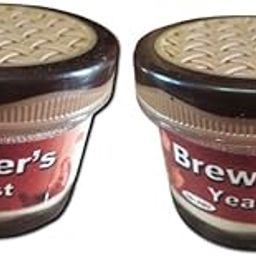 Zone Marketing Brewer's Yeast for Wine making/High Tolerance upto 15% ABV - 100g (Jar) Pack of 2-16