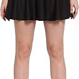 Women Solid Black Swim Bottoms-image-20