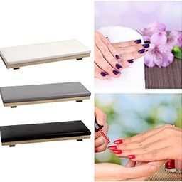 LOSA Nail Arm Rest Portable Nail Supplies Table Stand Multipurpose Soft Hand Rest white-image-3
