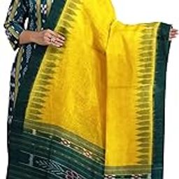 Odisha Sambalpuri Handloom unstitched salwar suit for Women's Ikat Cotton Ethnic Dress Material NPT-42-4